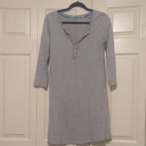 Lilly Pulitzer Pima Cotton Banyon Heathered Gray Dress